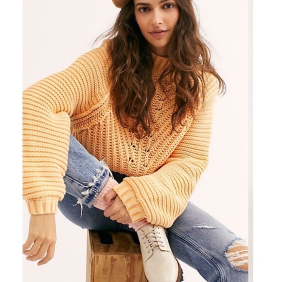 Free People Sweaters - Free People Sweetheart Sweater L NWT